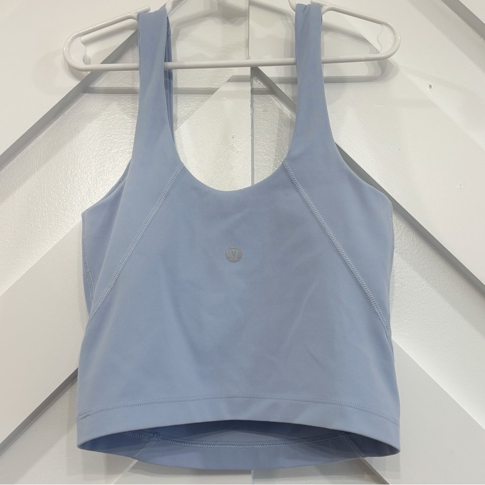 Lululemon Align Tank Top In Blue Linen Size 0